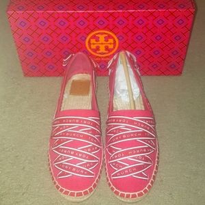 Tory Burch Logo Espadrilles
